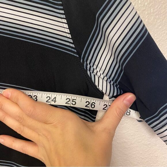 Nike Men’s Dri-FIT tour performing Polo shirt black stripe XL - Picture 8 of 10